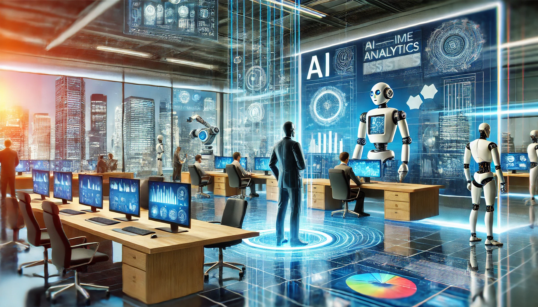 AI development team working on machine learning solutions in Adelaide
